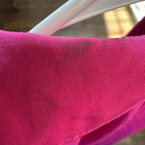 Sam Edelman Mac Water Repellent Cotton
Blend Raincoat trench fuchsia NWOT XL - Picture 15 of 16